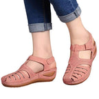 Sandales compensées orthopédiques Calypso Gladiator 