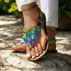Floranta Shine Flat Sandals