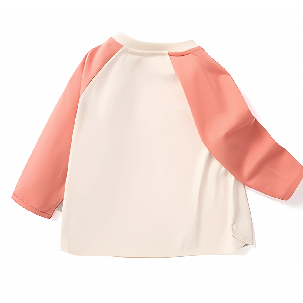 Kids Cute 3D Bug Patch Detail Long Sleeve Shirt