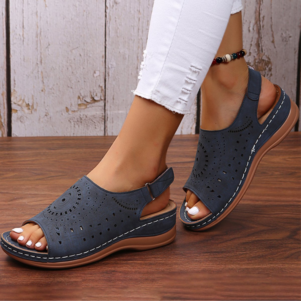 Sandales à bride arrière vintage Merina 