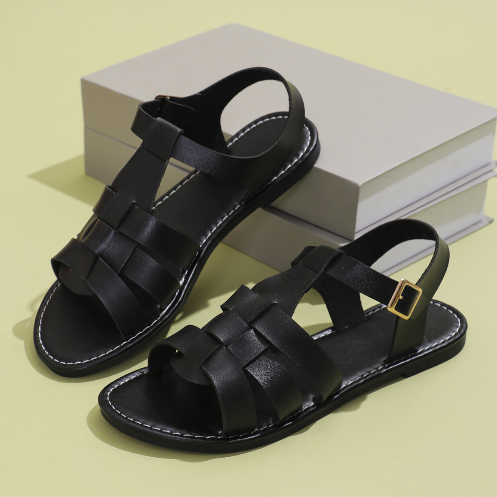 Sandales gladiateur en cuir Napoli Breeze