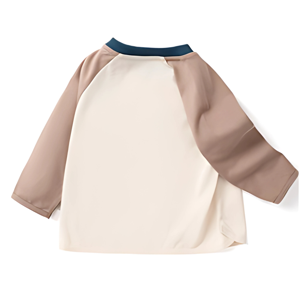 Kids Cute 3D Bug Patch Detail Long Sleeve Shirt