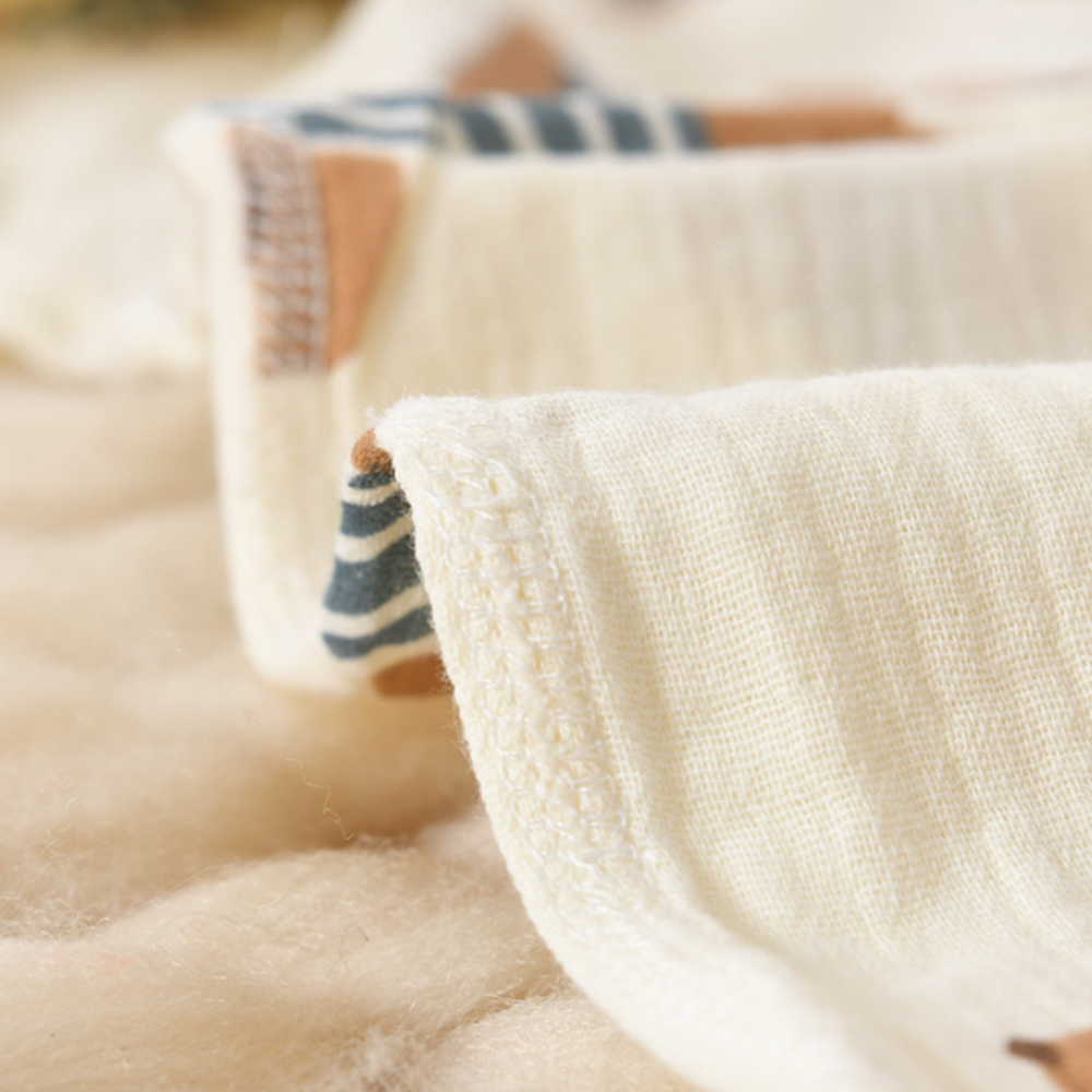 Animal and Fruit Prints Sleeveless Baby Romper