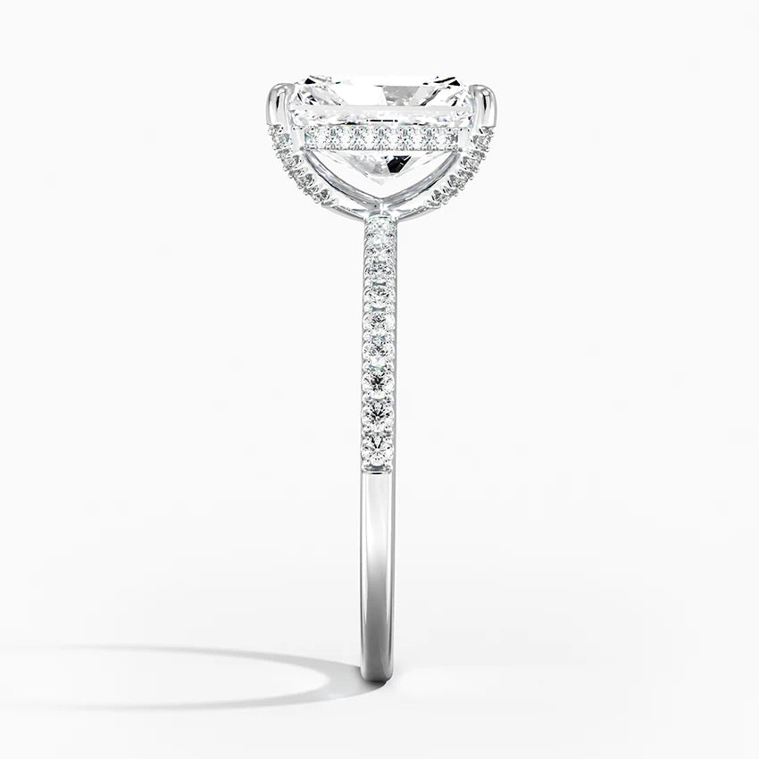 Bague Éclat Étoilé Amour Moissanite