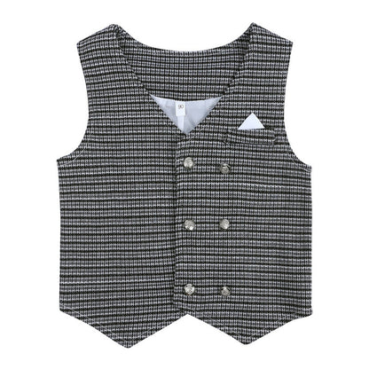 Baby Gentleman Bow Tie Vest and Pants Set