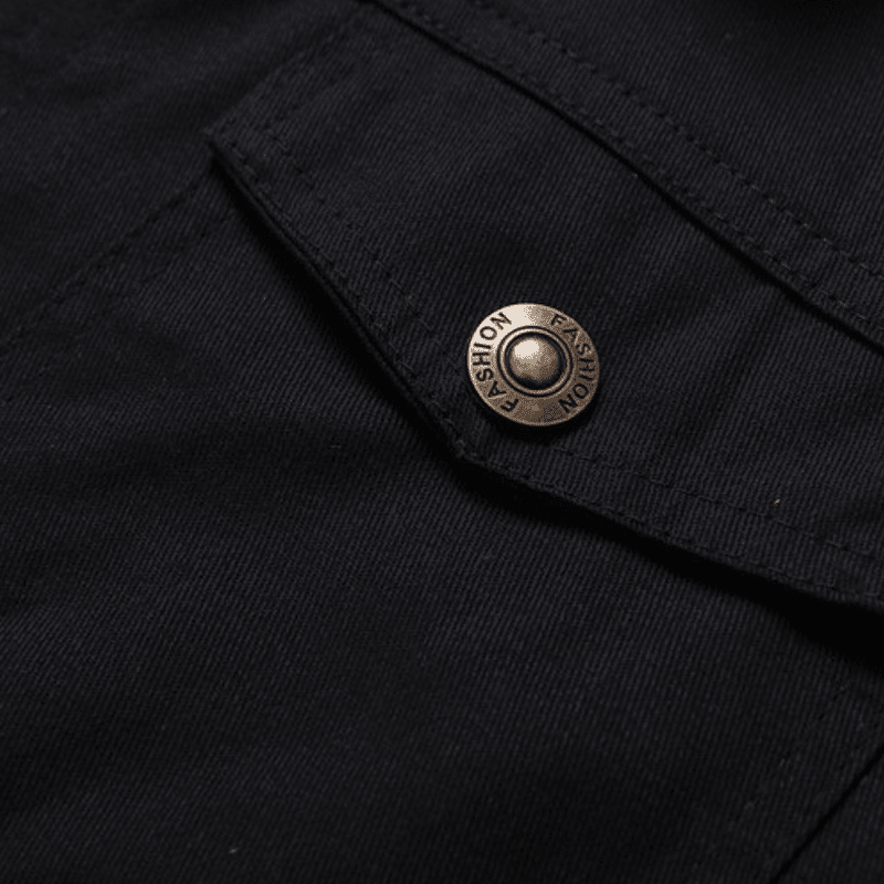 Blouson aviateur – Poignets côtelés et superposition légère