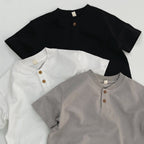 Chemise Henley en coton pour garçon