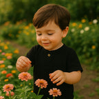 Chemise Henley en coton pour garçon