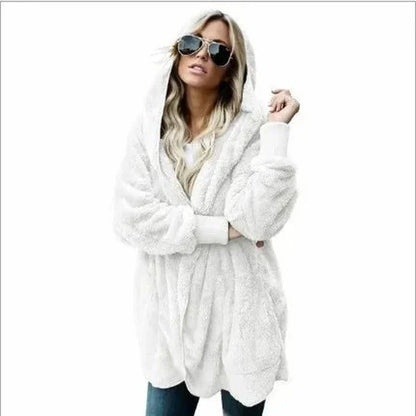 Cardigan Jacket- Double Fleece Polyester Blend & Warm Layer
