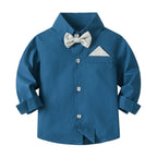 Ensemble nœud papillon et bretelles pour petit gentleman charmant