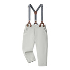 Ensemble nœud papillon et bretelles pour petit gentleman charmant