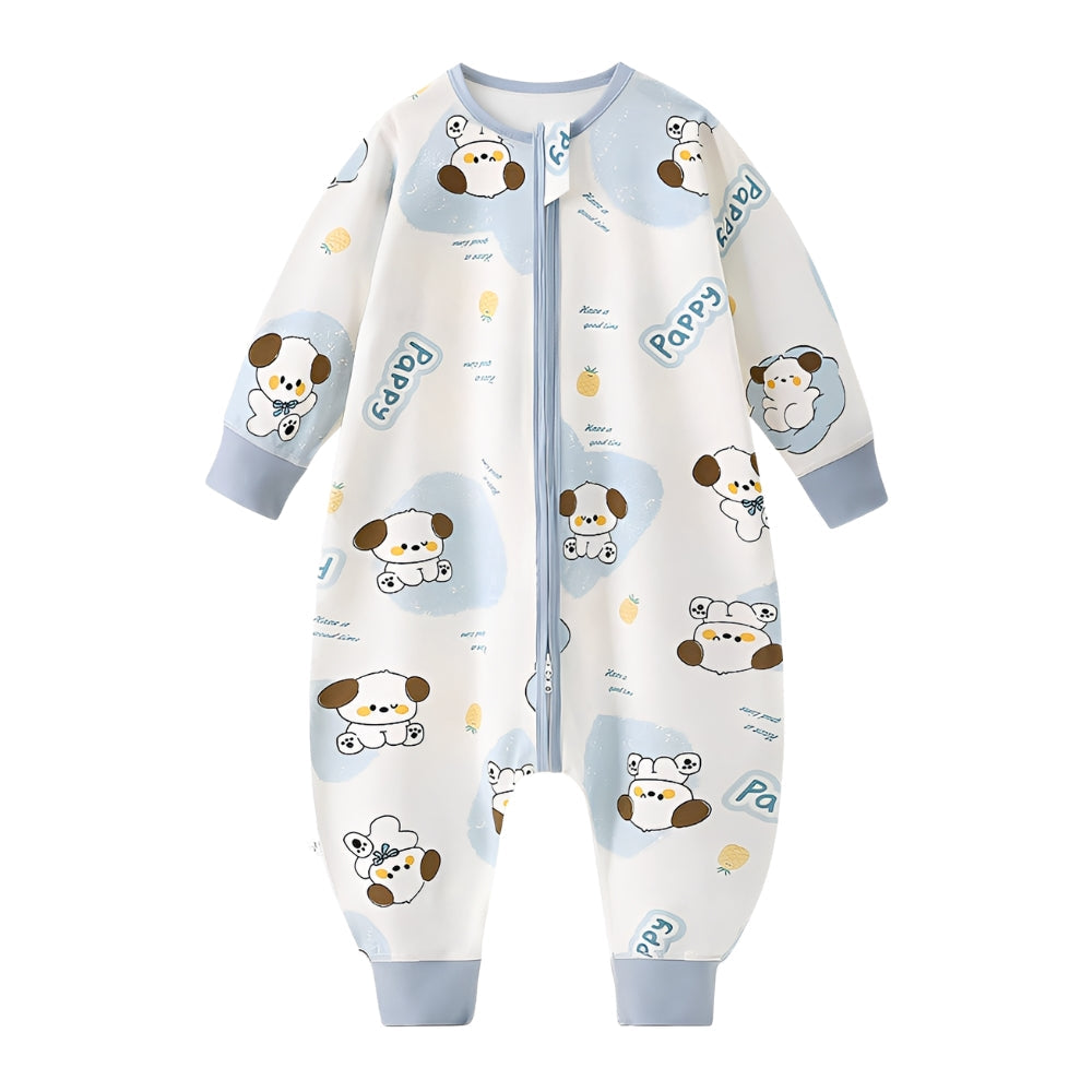 Grenouillère de nuit pour bébé à imprimé intégral adorable