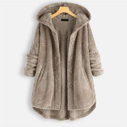 Fleece Jacket – Reversible Hood & Warm Layering Fit