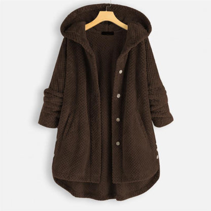 Fleece Jacket – Reversible Hood & Warm Layering Fit