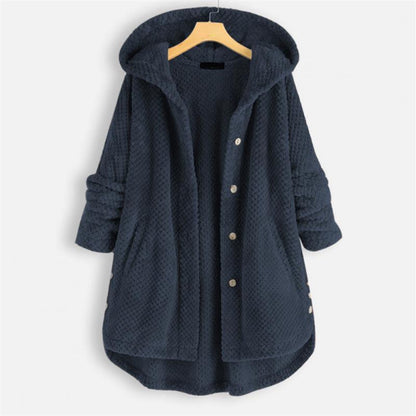 Fleece Jacket – Reversible Hood & Warm Layering Fit