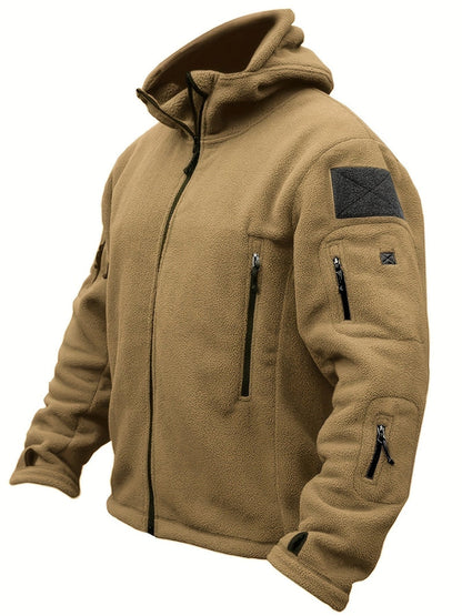 Fleece Jacket - Windproof Shell & Lightweight Warmth