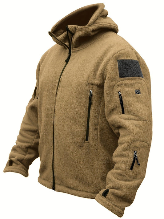 Fleece Jacket - Windproof Shell & Lightweight Warmth