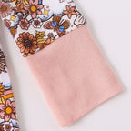Pretty Floral Baby Sleep Romper