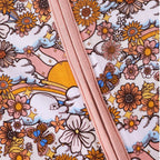 Pretty Floral Baby Sleep Romper