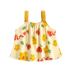 Ensemble d'été haut et bloomer à imprimé fruits et fleurs