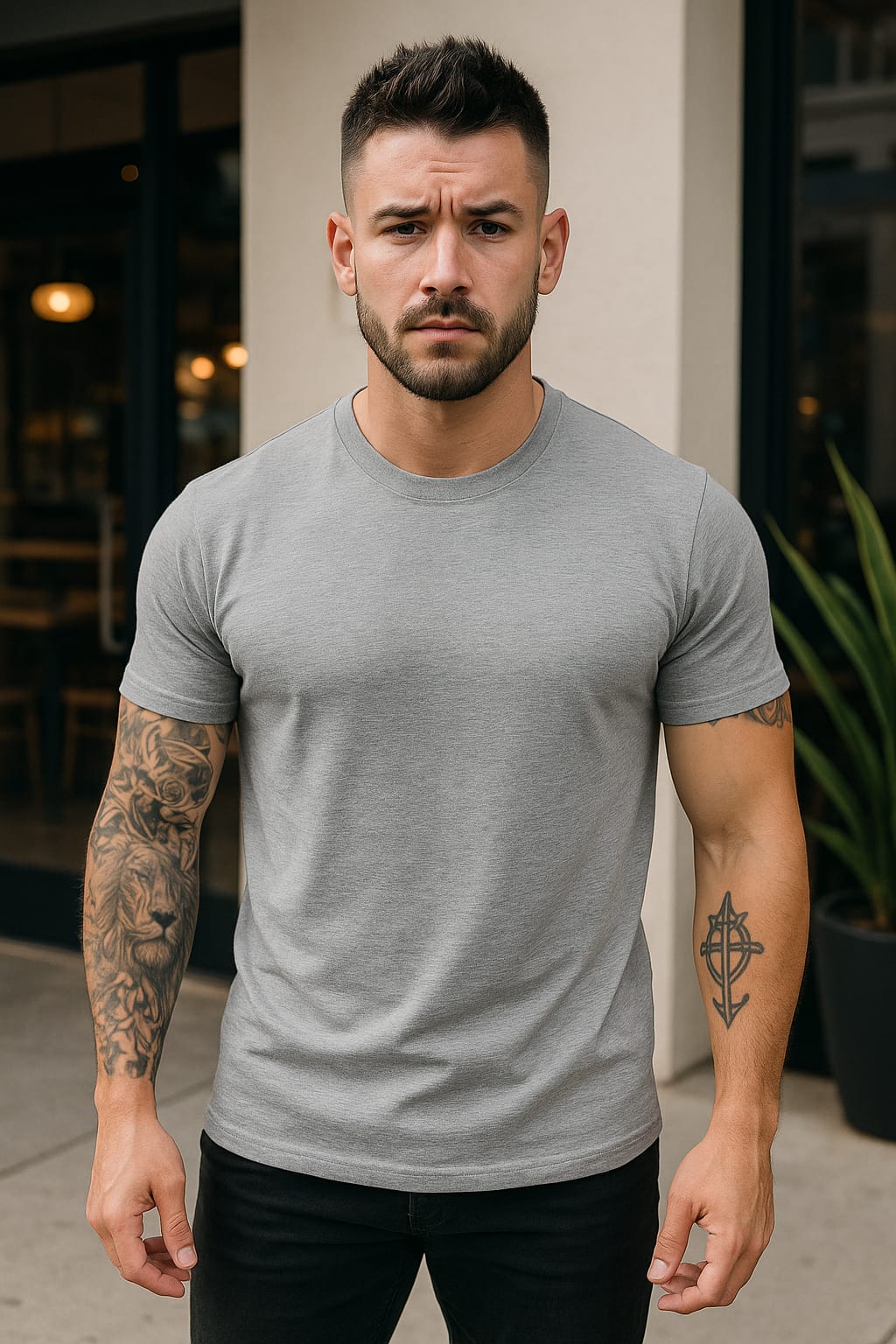 T-shirt d'été haut de gamme.