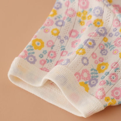 Girls Adorable Printed T-Shirt Set