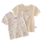 Ensemble de t-shirts imprimés adorables pour filles