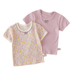Ensemble de t-shirts imprimés adorables pour filles