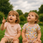 Ensemble de t-shirts imprimés adorables pour filles
