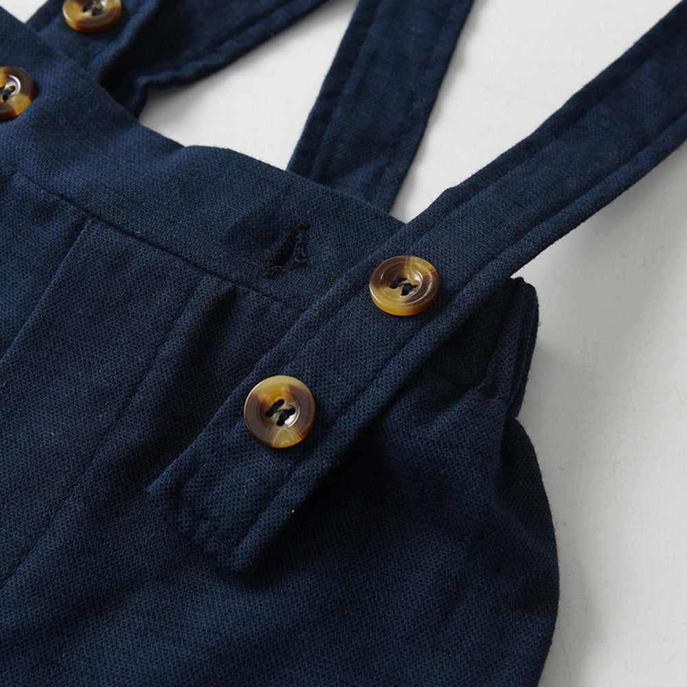 Ensemble nœud papillon et bretelles pour bébé garçon