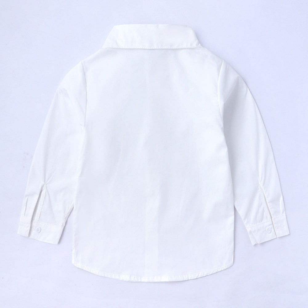 Handsome Pinstripe Vest and Bow Tie Boys Formal Set