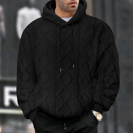 Hoodie Cotton Blend – Long Sleeve Cut & Structured Comfort