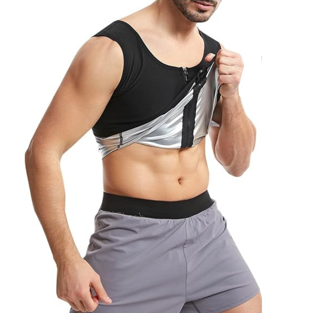 ThermoFit: Men's Sauna Vest Neoprene Waist Trainer