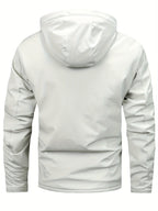 Jacket - Hooded Polyester Blend & Easy Zip Front Warmth