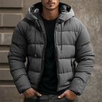 Jacket - Polyester Blend Shell & Quilted Hood Warmth
