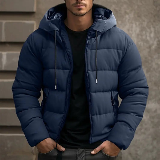 Jacket - Polyester Blend Shell & Quilted Hood Warmth