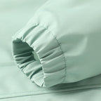 Imperméable à capuche pour enfants à blocs de couleur