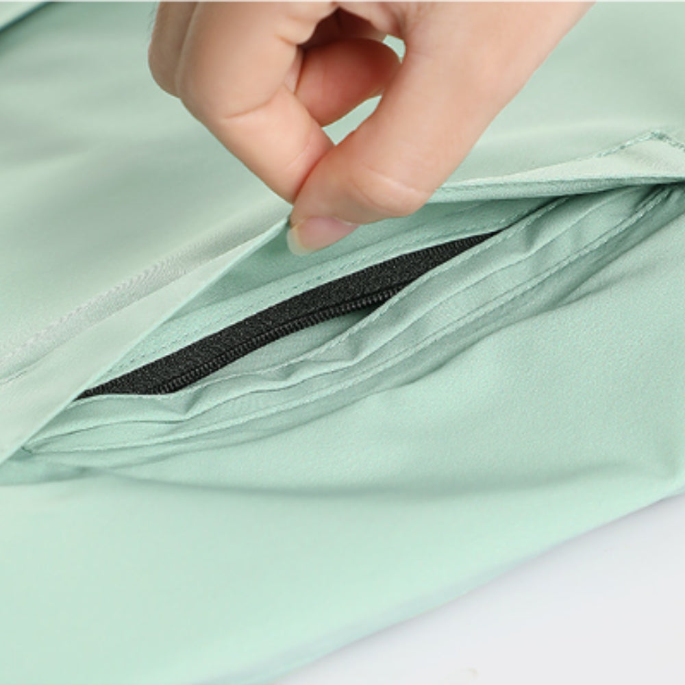 Imperméable à capuche pour enfants à blocs de couleur