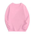 T-shirt à manches longues et col rond en coton pour enfants