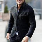 Gilet en maille de laine mélangée - Boutonné sur le devant et à plusieurs épaisseurs