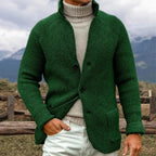 Gilet en maille de laine mélangée – Coupe longue et chaleur idéale pour la superposition