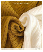 Pull en maille – Fermeture boutonnée et ourlet côtelé pour plus de chaleur