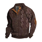 Pull en maille – Côtes rétro et chaleur facile à superposer