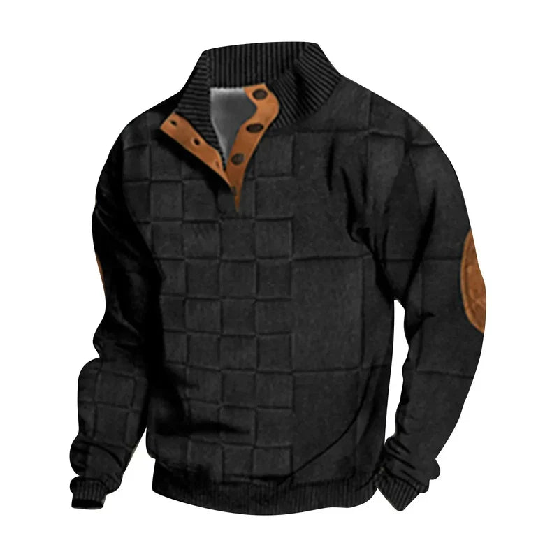 Pull en maille – Côtes rétro et chaleur facile à superposer