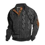 Pull en maille – Côtes rétro et chaleur facile à superposer