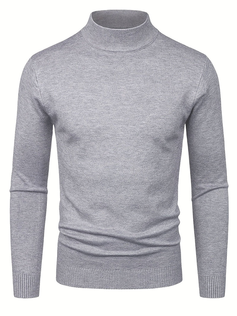 Knit Top - Slim Fit Long Sleeve & Warm Flexible Shape