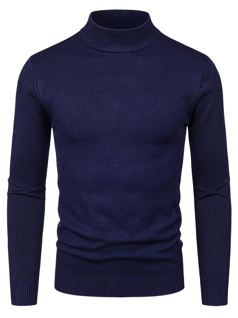 Knit Top - Slim Fit Long Sleeve & Warm Flexible Shape