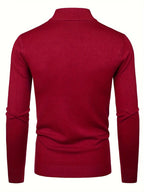 Haut en maille - Coupe ajustée, manches longues et forme chaude et souple