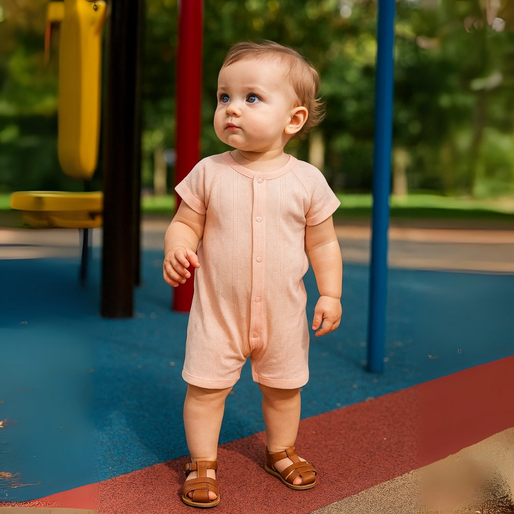 barboteuse légère en coton pour bébé