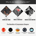 T-shirt gainant de compression pour homme